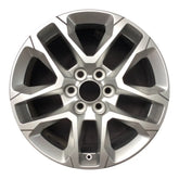 18-in Chevy Traverse rim ALY05843 2018-2022 Silver OEM Wheels 23165675